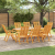 Set Masă Grădină 9 Piese Lemn Masiv Acacia GartenMobel Dekor