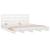 Cadru de pat Small Double, alb, 120x190 cm, lemn masiv pin GartenMobel Dekor