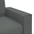 Set canapea, 3 piese, perne gri închis, textil GartenMobel Dekor