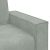 Set canapea, 3 piese, perne gri deschis, catifea GartenMobel Dekor