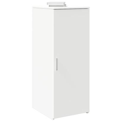Dulap de depozitare alb 40x45x103,5 cm din lemn prelucrat GartenMobel Dekor