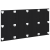 Cap de pat  Negru Stejar 160x1,5x80 cm Lemn stratificat GartenMobel Dekor