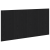 Cap de pat  Negru Stejar 160x1,5x80 cm Lemn stratificat GartenMobel Dekor