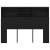 Capitonaj Cabinet - Stejar Negru, 140x19x103.5 cm, Fabricat din Lemn Prelucrat GartenMobel Dekor
