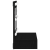 Dulap cu oglindă LED, stejar negru, 90x31.5x62 cm GartenMobel Dekor