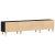 Dulap TV, stejar negru, 180x31,5x40 cm, lemn prelucrat GartenMobel Dekor