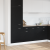 Dulap cu Sertar Inferior - Stejar Negru, 40x46x81.5 cm, Fabricat din Lemn Prelucrat GartenMobel Dekor