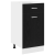 Dulap cu Sertar Inferior - Stejar Negru, 40x46x81.5 cm, Fabricat din Lemn Prelucrat GartenMobel Dekor