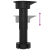 Dulap cu Sertare Negru din Stejar - 60x46x81.5 cm Fabricat din Lemn Prelucrat GartenMobel Dekor