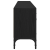 Dulap TV cu sertar, stejar negru, 200x25x44 cm, lemn prelucrat GartenMobel Dekor
