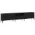 Dulap TV cu sertar, stejar negru, 200x25x44 cm, lemn prelucrat GartenMobel Dekor