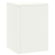 Suporturi plante pilon, exterior, 2 buc., alb, 24x24x35 cm oțel GartenMobel Dekor