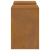 Suporturi plante pilon exterior 2 buc. 24x24x35 cm oțel corten GartenMobel Dekor