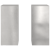 Suporturi plante pilon exterior 2 buc. 24x24x55 cm oțel inox. GartenMobel Dekor
