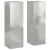 Suporturi plante pilon exterior 2 buc. 24x24x75 cm oțel inox. GartenMobel Dekor
