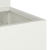 Ghiveci pentru Grădină 3-Tier 90x90x35 cm Alb Oțel GartenMobel Dekor