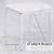 Set 4 scaune bucatarie/living, Ethel, piele ecologica, metal, alb, 41x50x91 cm GartenVIP DiyLine