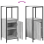 Set mobilier baie, 5 piese, gri sonoma, lemn prelucrat GartenMobel Dekor