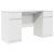 Birou, alb, 140x49x76 cm, lemn prelucrat GartenMobel Dekor