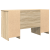 Birou, stejar sonoma, 140x49x76 cm, lemn prelucrat GartenMobel Dekor