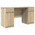 Birou, stejar sonoma, 140x49x76 cm, lemn prelucrat GartenMobel Dekor
