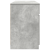 Birou, gri beton, 140x49x76 cm, lemn prelucrat GartenMobel Dekor