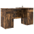 Birou, stejar fumuriu, 140x49x76 cm, lemn prelucrat GartenMobel Dekor