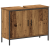 Set Mobilier Baie 3 Piese Lemn Vechi Lemn Ingineresc GartenMobel Dekor