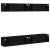 Set dulap TV, 4 piese, de perete, stejar negru, lemn prelucrat GartenMobel Dekor