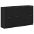 Bufete 2 buc Negru Stejar 60x30x70 cm Lemn prelucrat GartenMobel Dekor