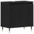 Set de mobilier baie 3 piese Stejar Negru Lemn Prelucrat GartenMobel Dekor