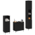 Set Mobilier Baie 3 Piese Stejar Negru Lemn Ingineresc GartenMobel Dekor