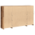bufet  cu lumini LED lemn vechi 163x37x100 cm lemn folosit GartenMobel Dekor