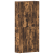 Dulap pentru pantofi Stejar afumat 80x35,5x180 cm Lemn prelucrat GartenMobel Dekor