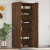 Cabinet pentru pantofi Stejar maro 80x35,5x180 cm Lemn compus GartenMobel Dekor