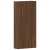 Cabinet pentru pantofi Stejar maro 80x35,5x180 cm Lemn compus GartenMobel Dekor