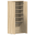 Cabinet pentru Pantofi Sonoma Oak 80x39x180 cm Lemn prelucrat GartenMobel Dekor