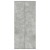 Dulap pentru încălțăminte Gri de beton 80x39x180 cm Lemn compus GartenMobel Dekor