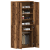 Cabinet pentru pantofi Lemn vechi 80x39x180 cm Lemn prelucrat GartenMobel Dekor