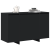Bufet Negru Negru Lemn prelucrat 120 x 41 x 75 cm Bufet Negru GartenMobel Dekor