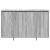 bufet gri sonoma lemn prelucrat 120 x 41 x 75 cm GartenMobel Dekor