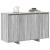bufet gri sonoma lemn prelucrat 120 x 41 x 75 cm GartenMobel Dekor