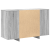 bufet gri sonoma lemn prelucrat 120 x 41 x 75 cm GartenMobel Dekor