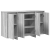 bufet gri sonoma lemn prelucrat 120 x 41 x 75 cm GartenMobel Dekor