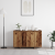 Sideboard maron Lemn vechi Lemn 120 x 41 x 75 cm Sideboard GartenMobel Dekor