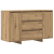 Bufet Artisan Stejar 120x41x75 cm Lemn prelucrat GartenMobel Dekor