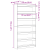 Bibloteca  Sonoma Oak Lemn prelucrat 100 x 30 x 198 cm Rafturi GartenMobel Dekor