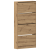 Dulap pentru pantofi Stejar natural Lemn durabil 80 x 21 x 163.5 cm GartenMobel Dekor