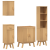 Set baie  4 piese din lemn masiv de pin GartenMobel Dekor
