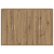 Sideboard-uri 2 buc stejar artizanal 60x31x84 cm Lemn ingineresc GartenMobel Dekor